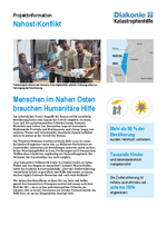 Projektinformation: Unsere Nothilfe im Nahost-Konflikt