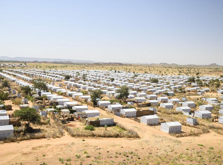 Flüchtlingscamp im Tschad